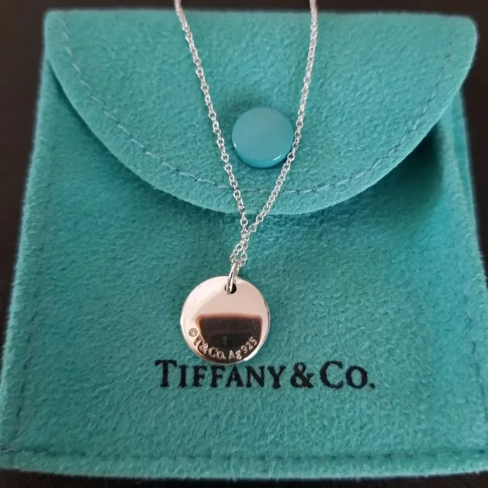 Tiffany & Co. Initial Letter 'N' Necklace